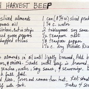 Peach Harvest Beef