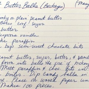 Peanut Butter Balls (Buckeyes)