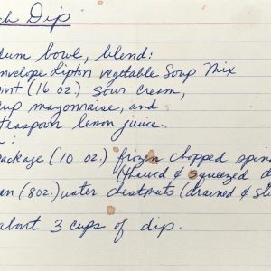 Spinach Dip