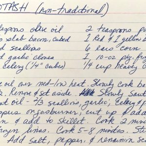 Succotash (non-traditional)